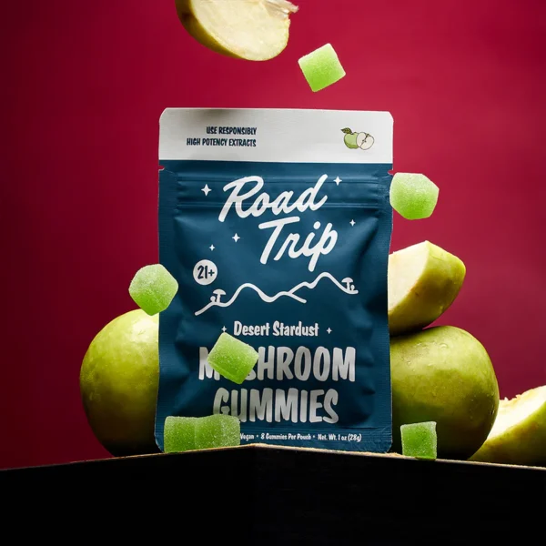 Desert Stardust Mushroom Gummies - Green Apple