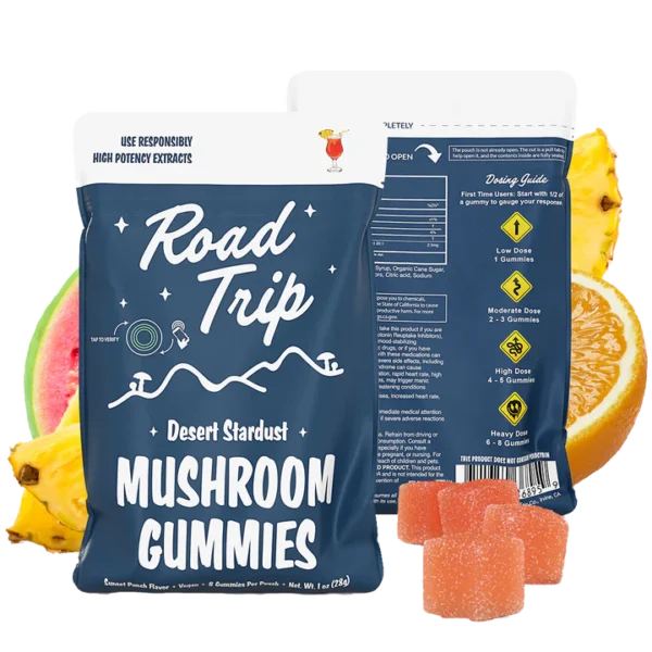 Desert Stardust Mushroom Gummies - Sunset Punch